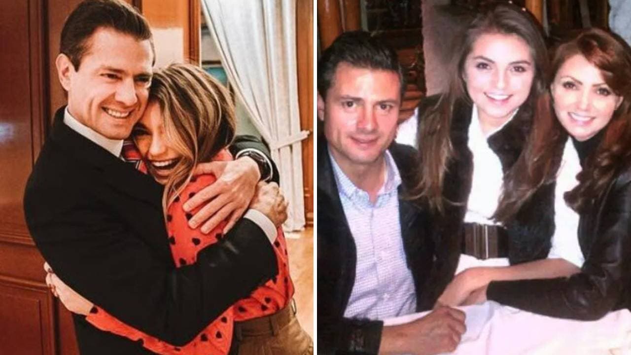 Enrique Peña Nieto y Sofía Castro.