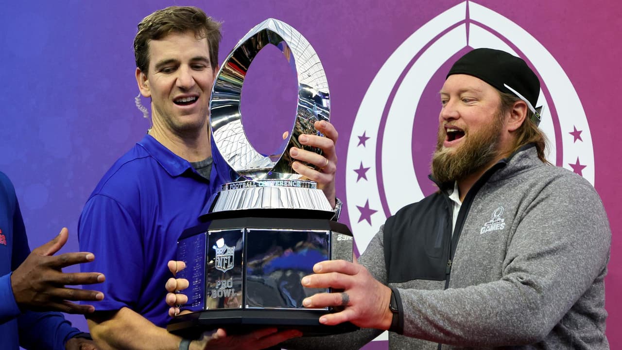 Eli Manning llevó al triunfo a la NFC en el Pro Bowl