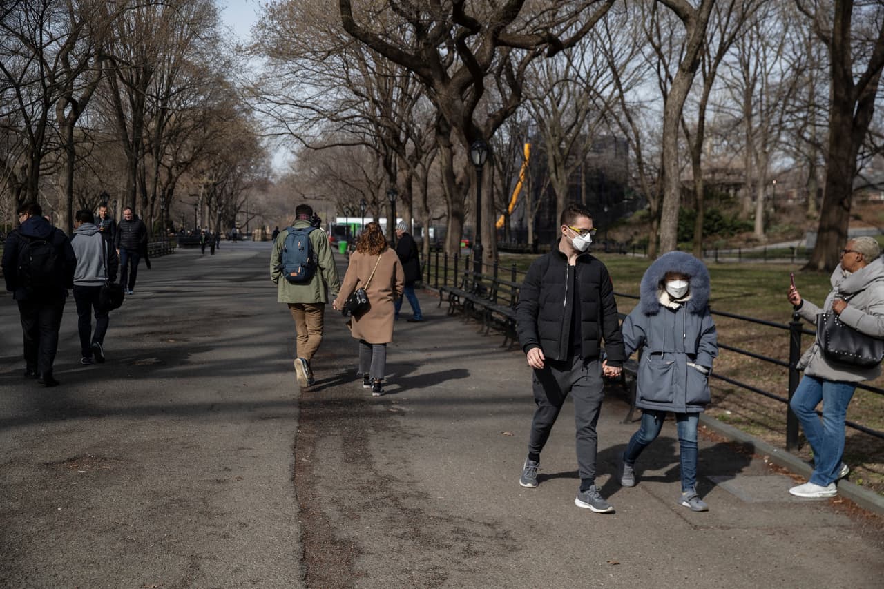 Con los crecientes casos de coronavirus en Nueva York, ¿cuál es la proyección total de contagio?