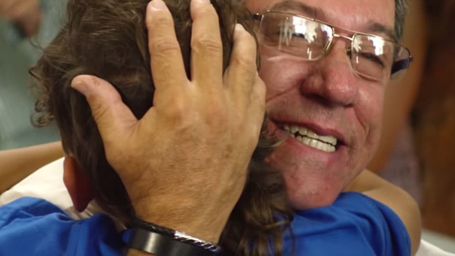 La felicidad de poder reencontrarse con sus seres queridos es indescriptible.