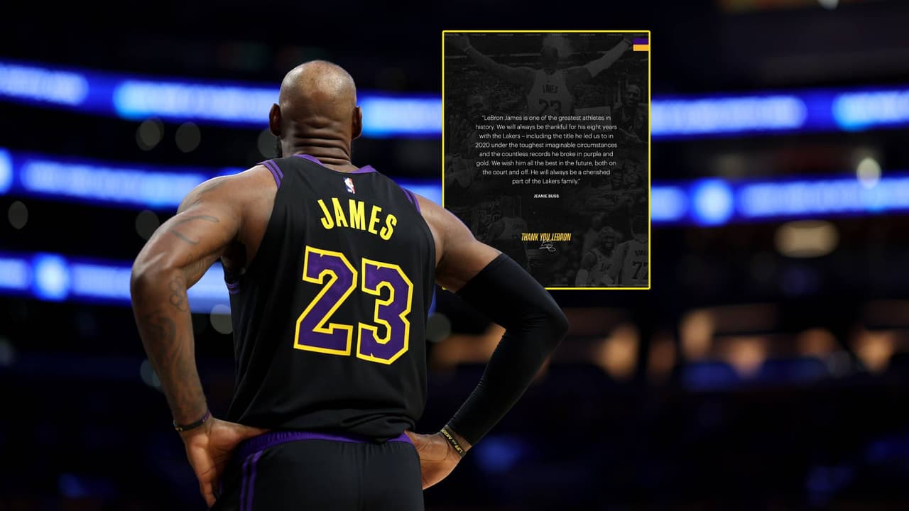 LeBron James anuncia que se va de Los Angeles Lakers