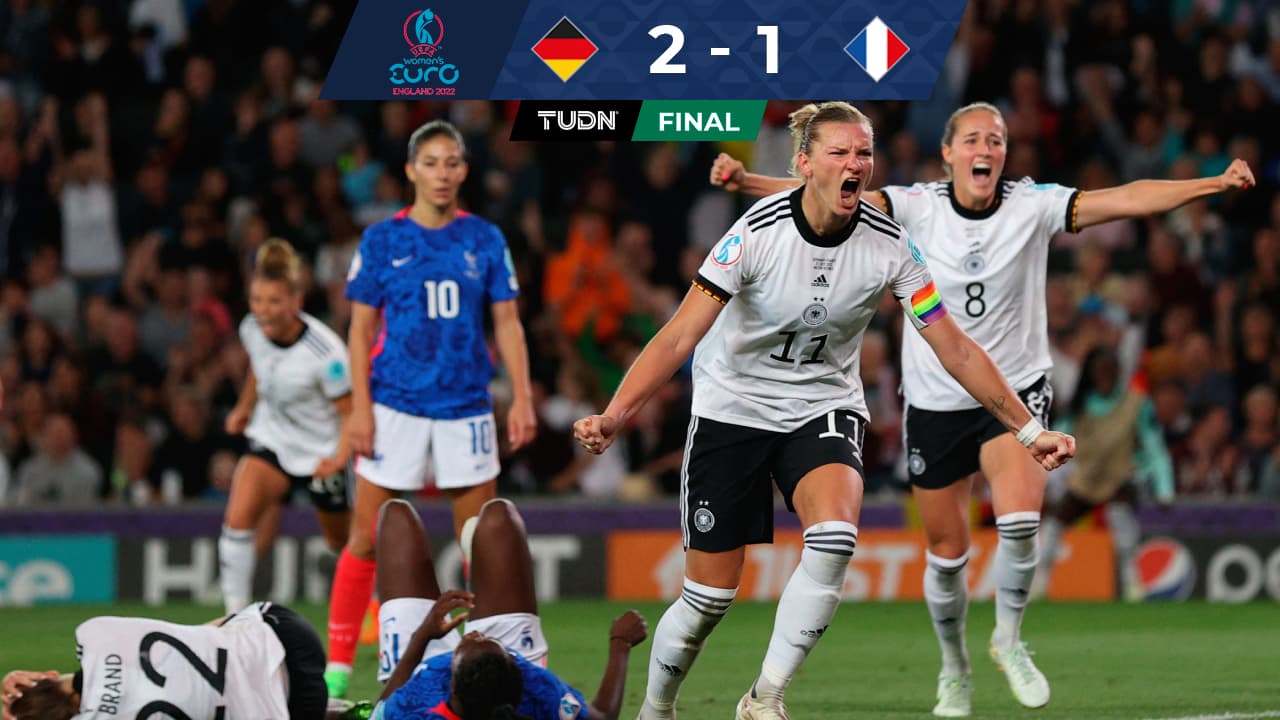 Francia perdona y Alemania sentencia para meterse a la Final de la Euro Femenil 2022