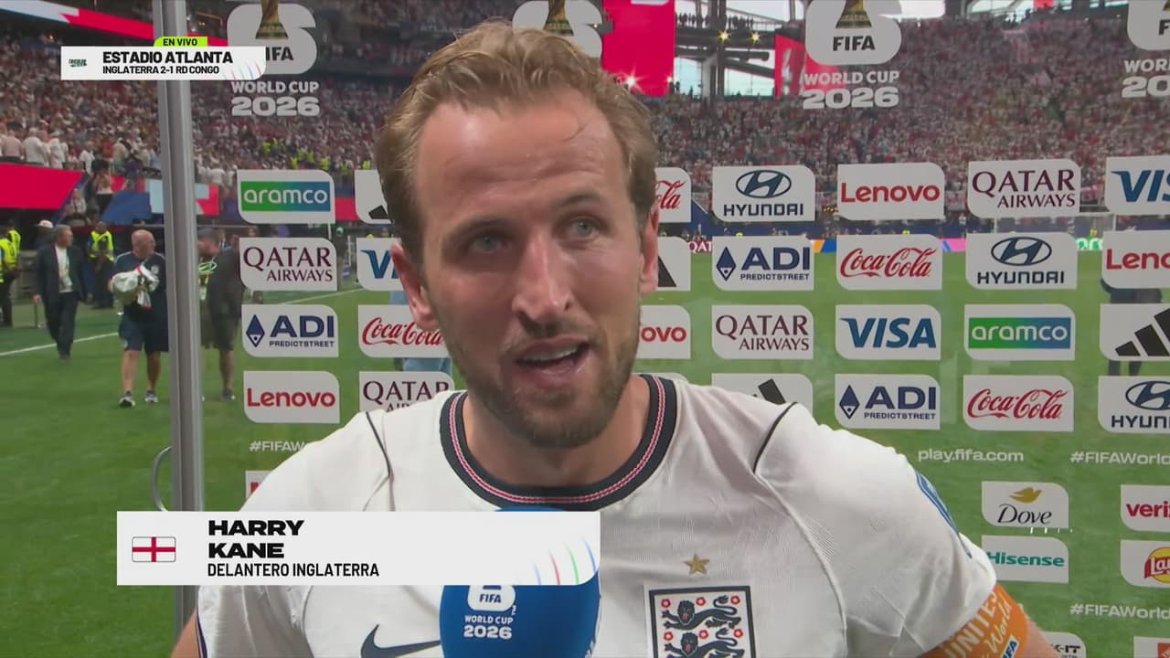 Harry Kane revela cómo motivó a sus compañeros para el triunfo de Inglaterra