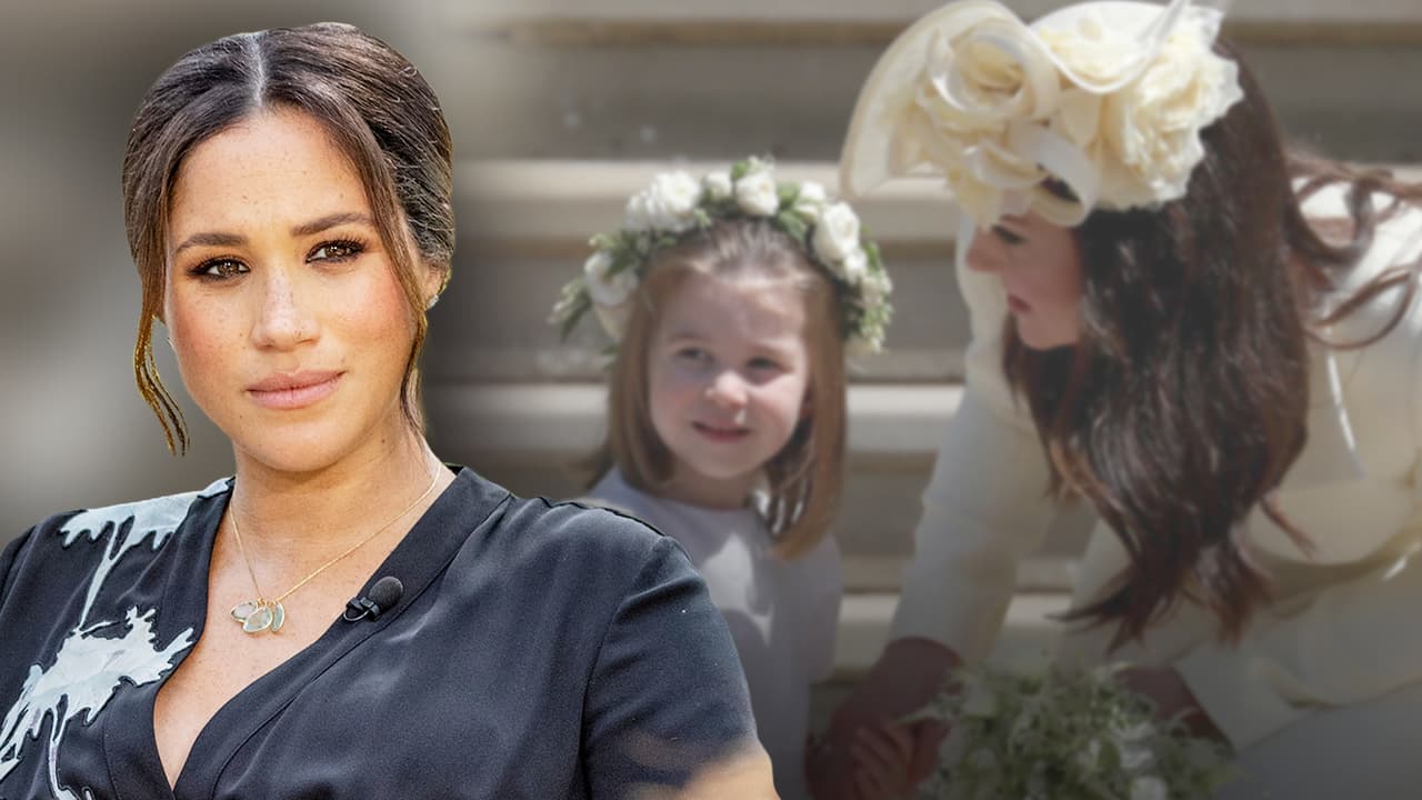 Meghan cuenta su verdad sobre lo que pasó con Kate y los vestidos de las niñas de las flores en su boda