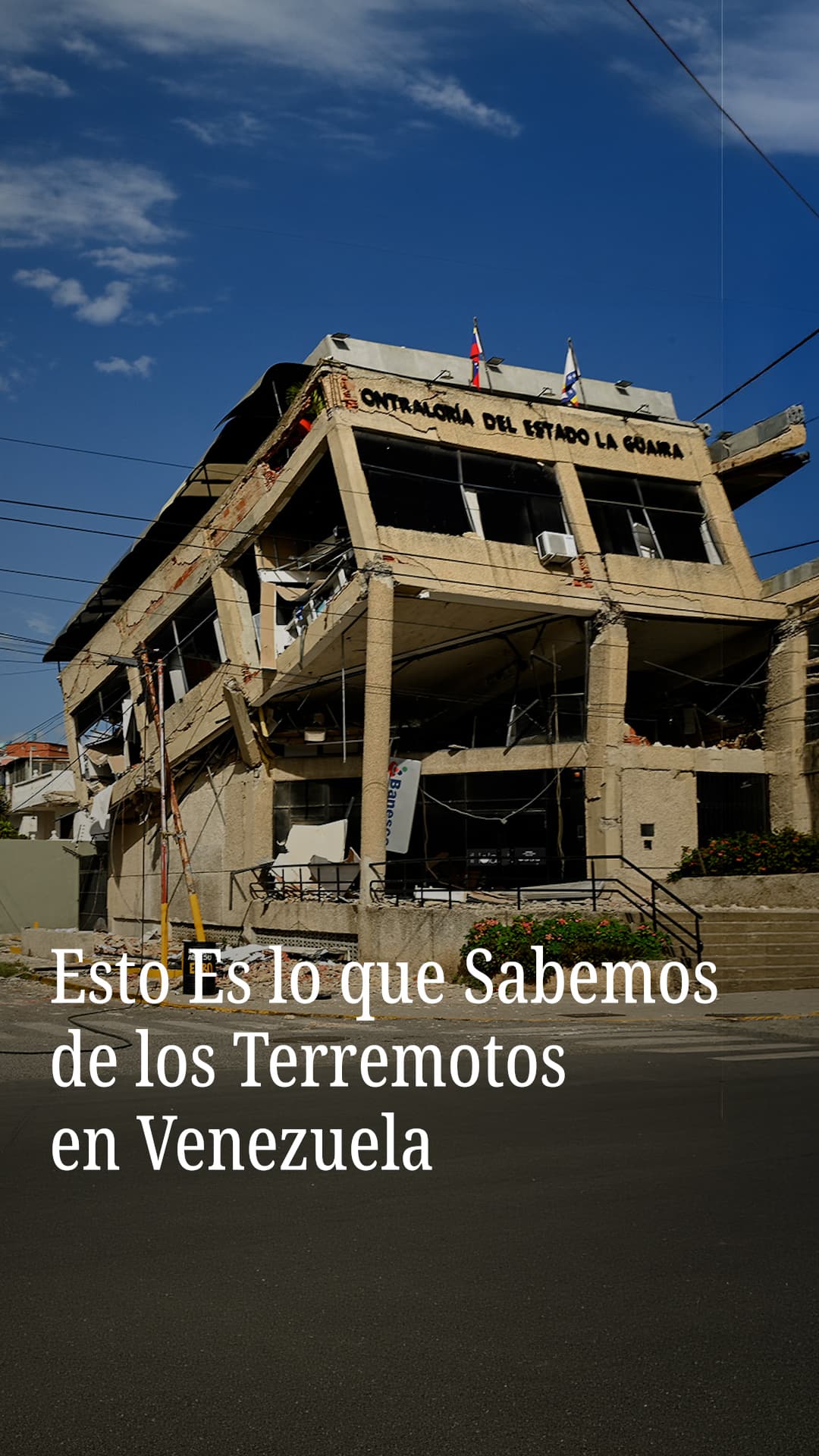 Lo que sabemos de los terremotos en Venezuela