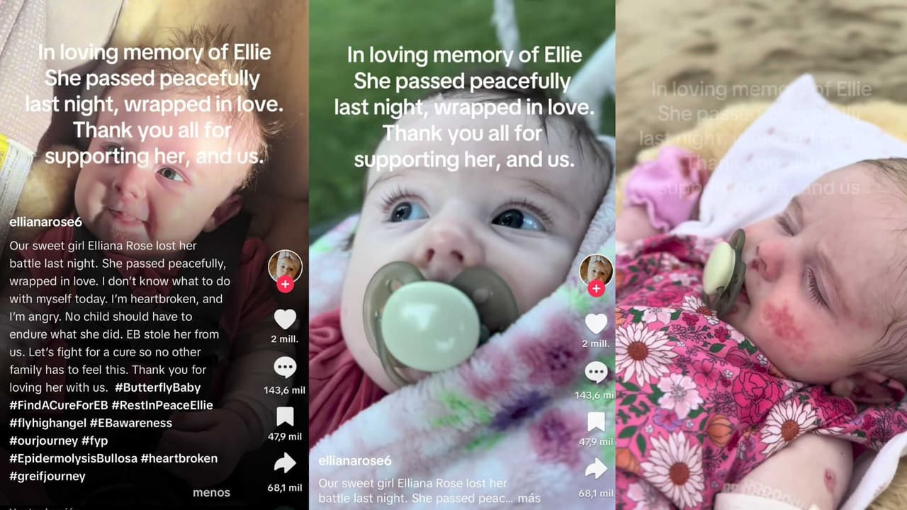 Hannah Campbell anunció la muerte de su bebé.