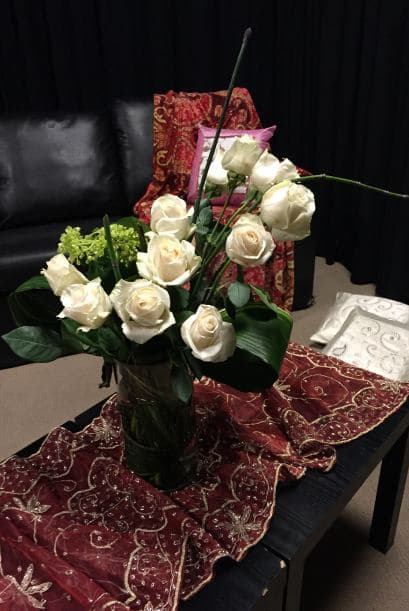 Y unas lindas flores para decoración.