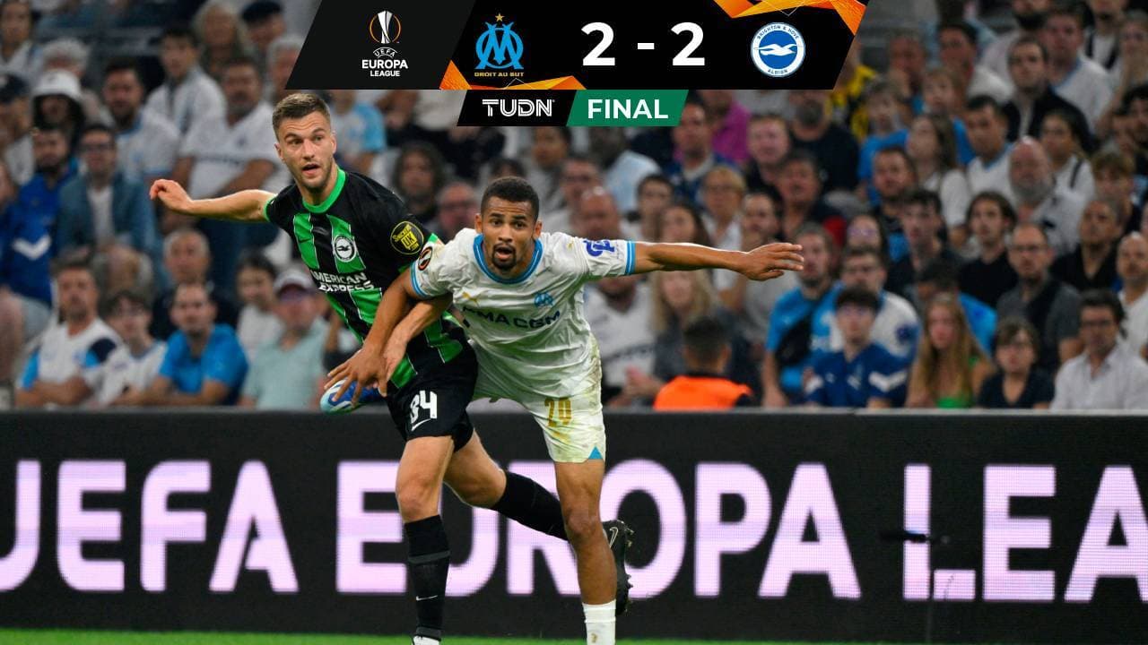 Resumen | Brighton rescata el empate de Marsella