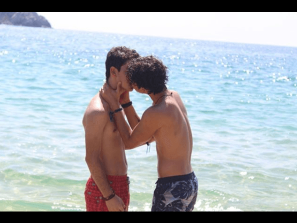 Después de luchar por su relación y de vencer los obstáculos dentro y fuera de su familia, Ari y Temo se dieron su primer 
<b>beso</b> lleno de amor y esperanza. Juntos prometieron ser por siempre Aristemo.