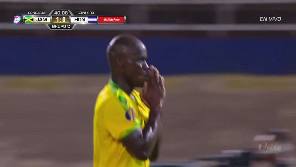 ¡GOOOL! Dever Orgill anota para Jamaica
