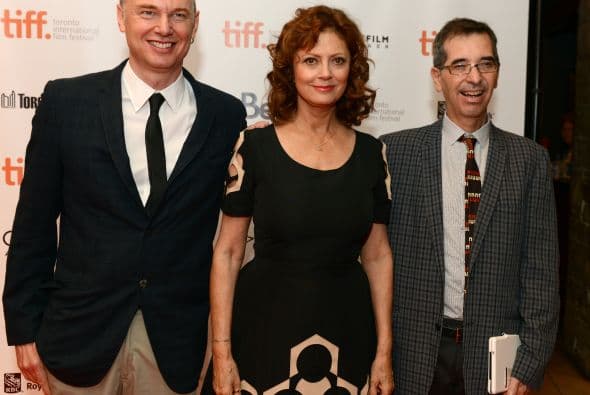 También hizo 'The Last of Robin Hood' el año pasado, con Susan Sarandon. Aquí lo vemos con su pareja, su co-director, Wash Westmoreland.