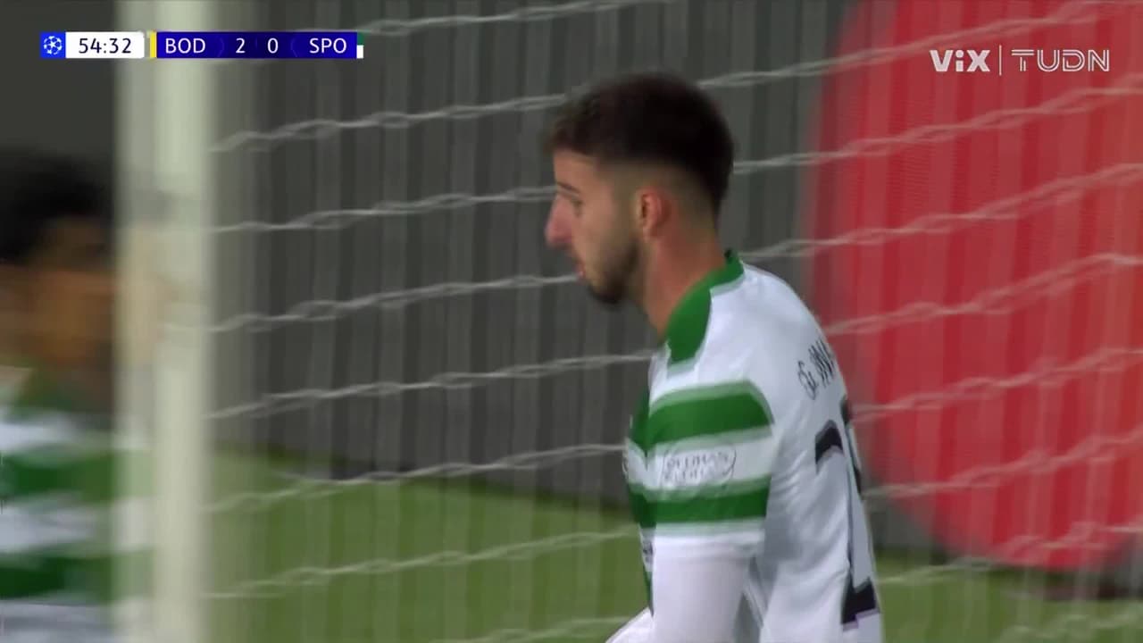 ¡Sporting Lisboa sobrevive! Bodø/Glimt roza el tercer gol con dos jugadas clarísimas