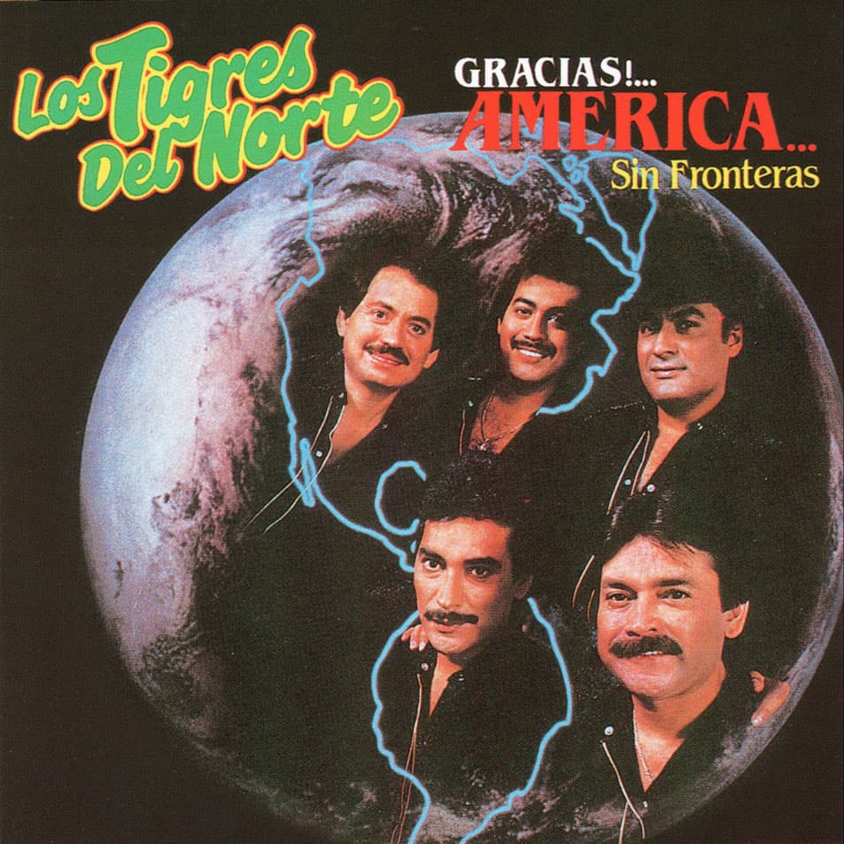 En el álbum
<i>Gracias!... América... Sin Fronteras, </i>que lanzó Tigres del norte en 1987, la intención de la portada fue buena, no así su ejecución.
