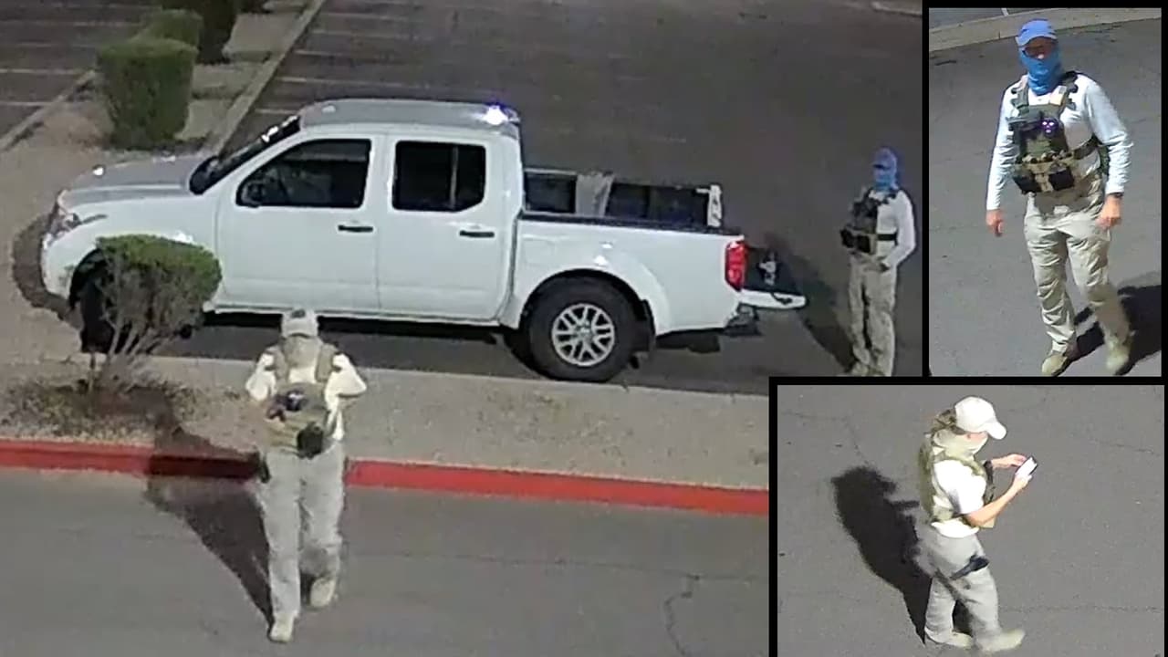 Reportan individuos armados y con chalecos antibala en un buzón electoral en Mesa