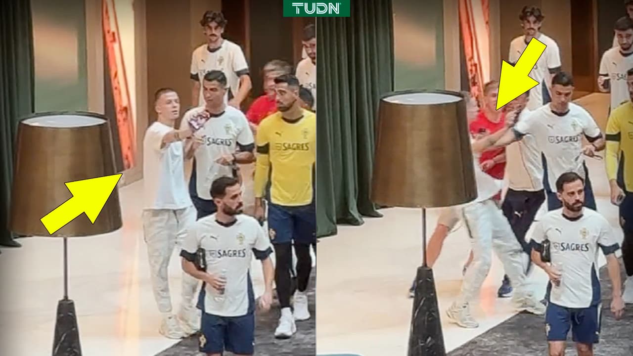 Cristiano Ronaldo empuja a un fan y detona la polémica