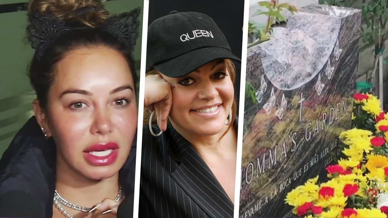 A 10 años de la muerte de Jenni Rivera, Chiquis reacciona a si la tumba de su madre está o no abandonada