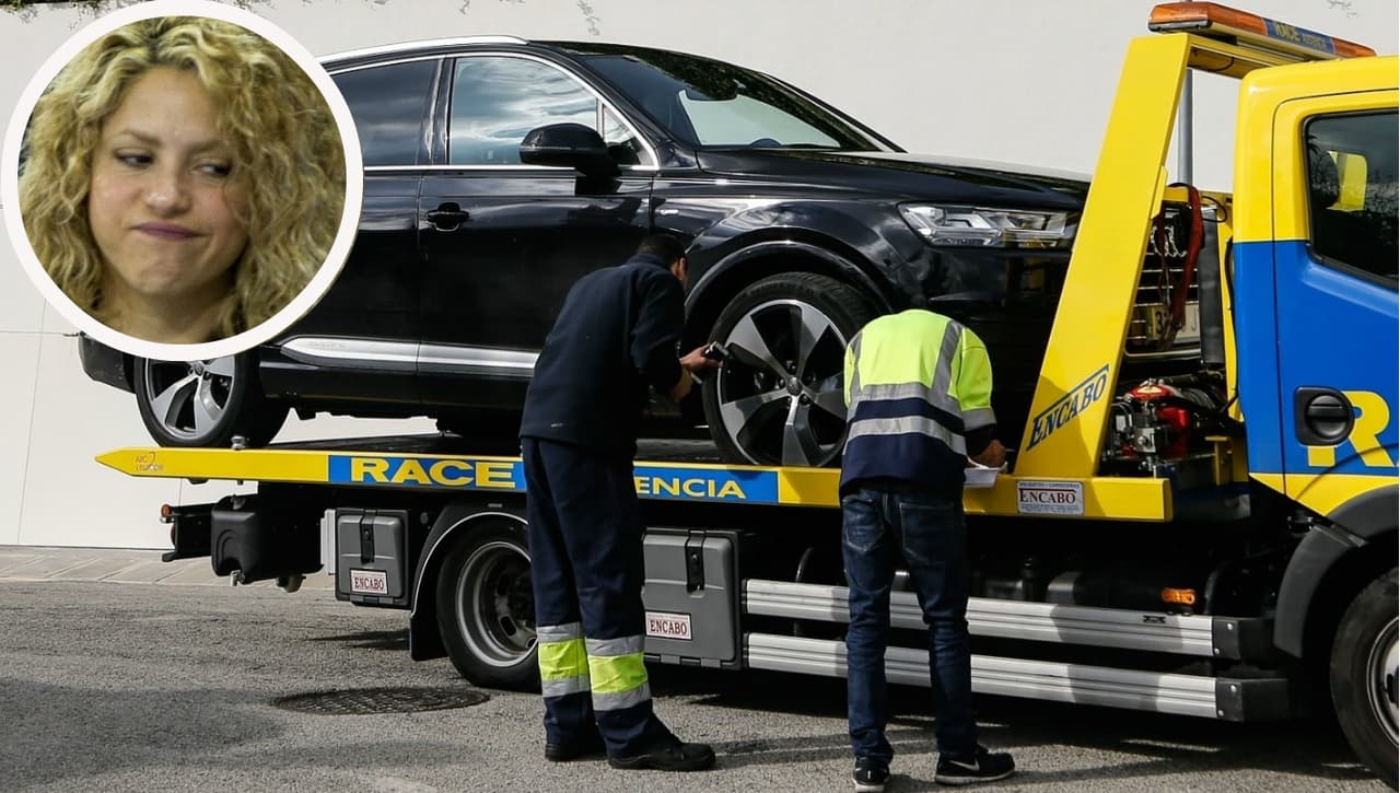 A la larga lista de situaciones que ha enfrentado públicamente Shakira en los pasados meses, se sumó la avería de su principal medio de transportación.
