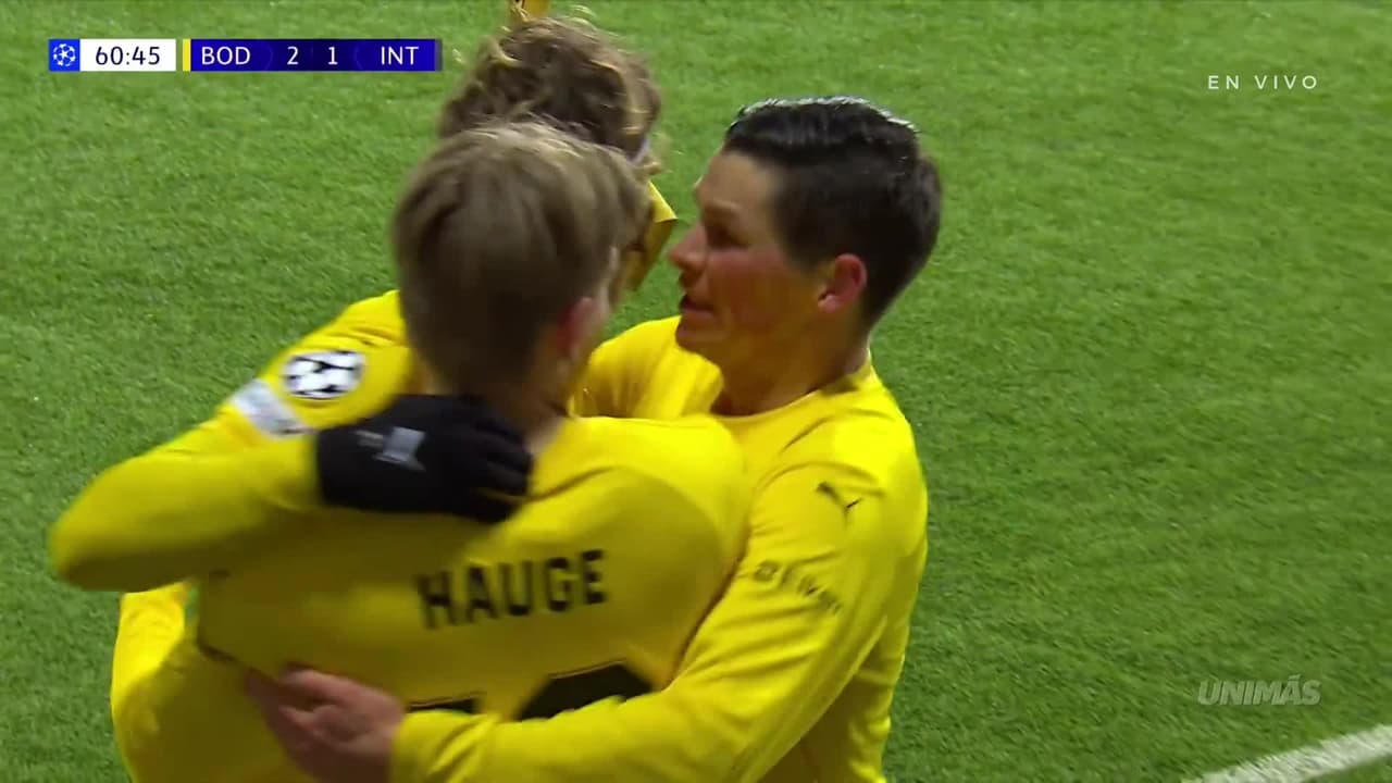 ¡Golazo brutal del Bodo! Los noruegos recuperan la ventaja ante el Inter