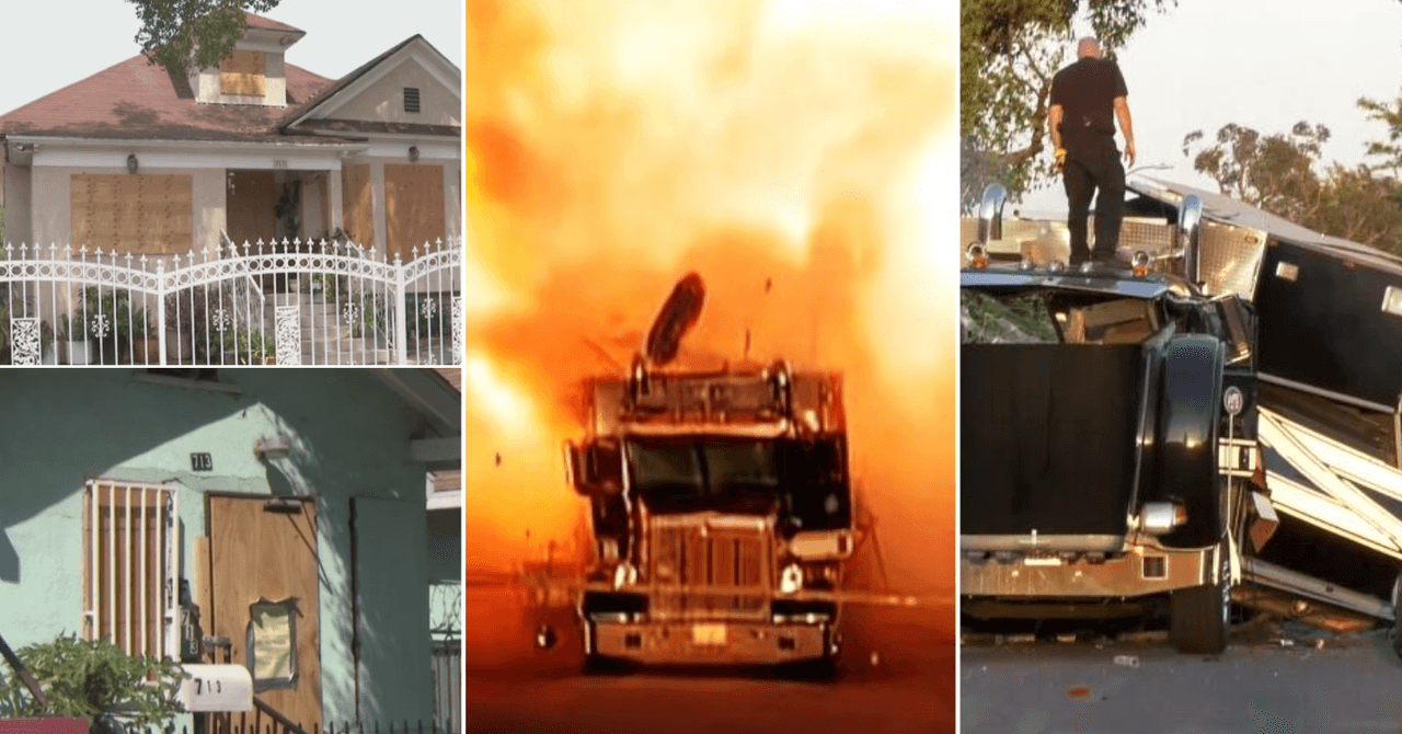  Sin casa ni dinero ni soluciones: vecinos afectados por la explosión de LAPD en Los Ángeles 