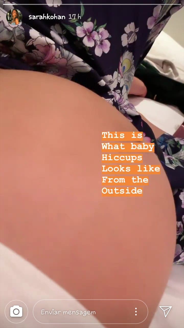 Kohan explicó que durante el período de gestación de su primer hijo, su cuerpo pasó por 
<b>cambios físicos que resultaron complicados</b> para ella.