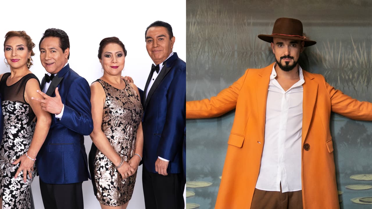 La voz del cantante argentino 
<b>Abel Pintos</b> y el ritmo de 
<b>Los Ángeles Azules</b> dieron como resultado 'Y la hice Llorar'. Con este tema están nominados a 'Canción Cumbia del Año'.