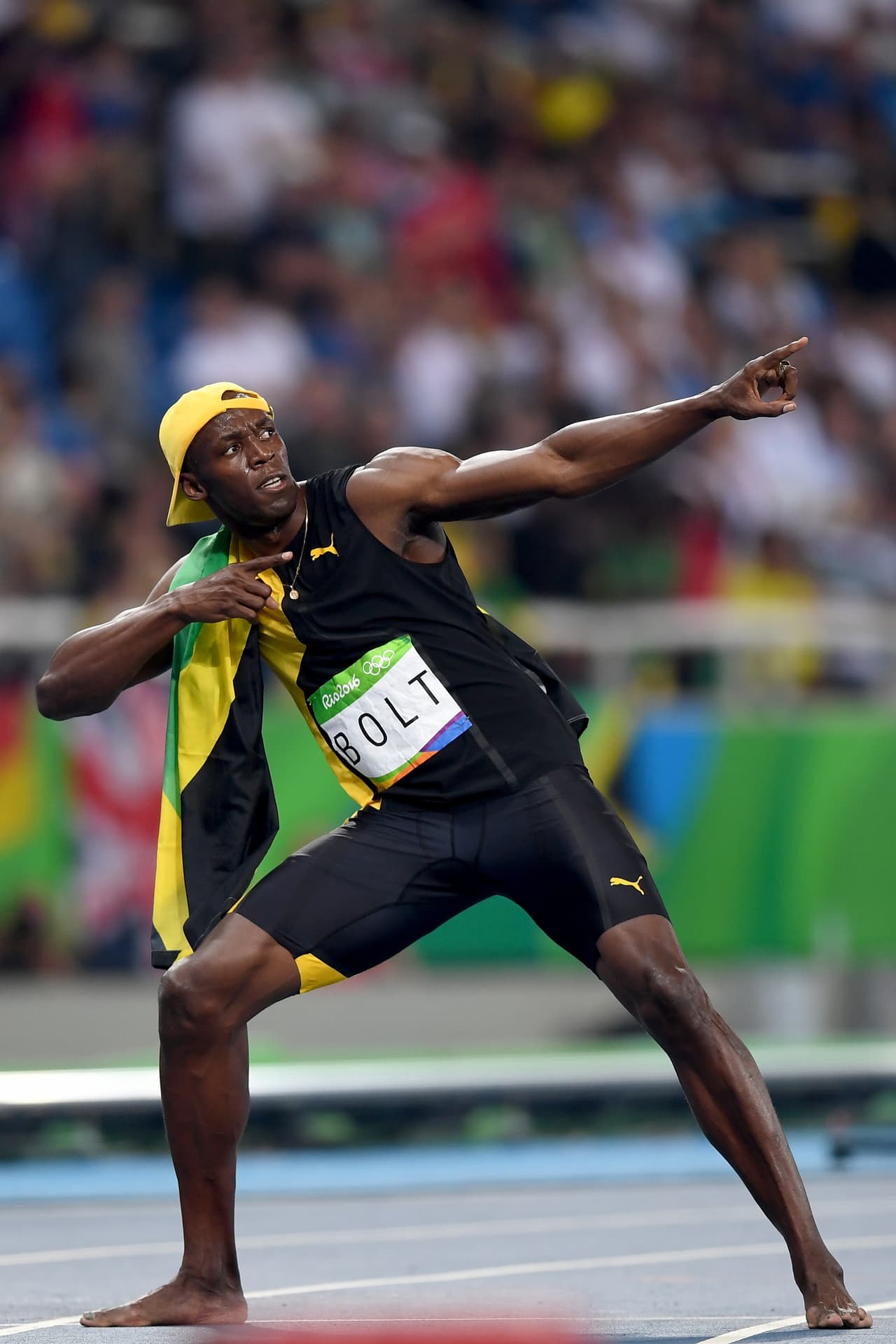 La pose "Bolt", ahora en los Juegos Olímpicos de Río 2016.
