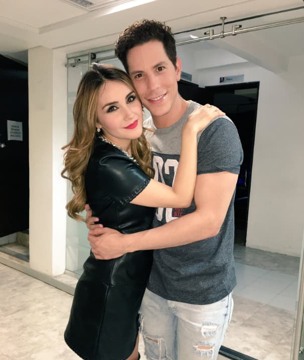Dulce María y Christian Chávez tuvieron un lindo reencuentro 