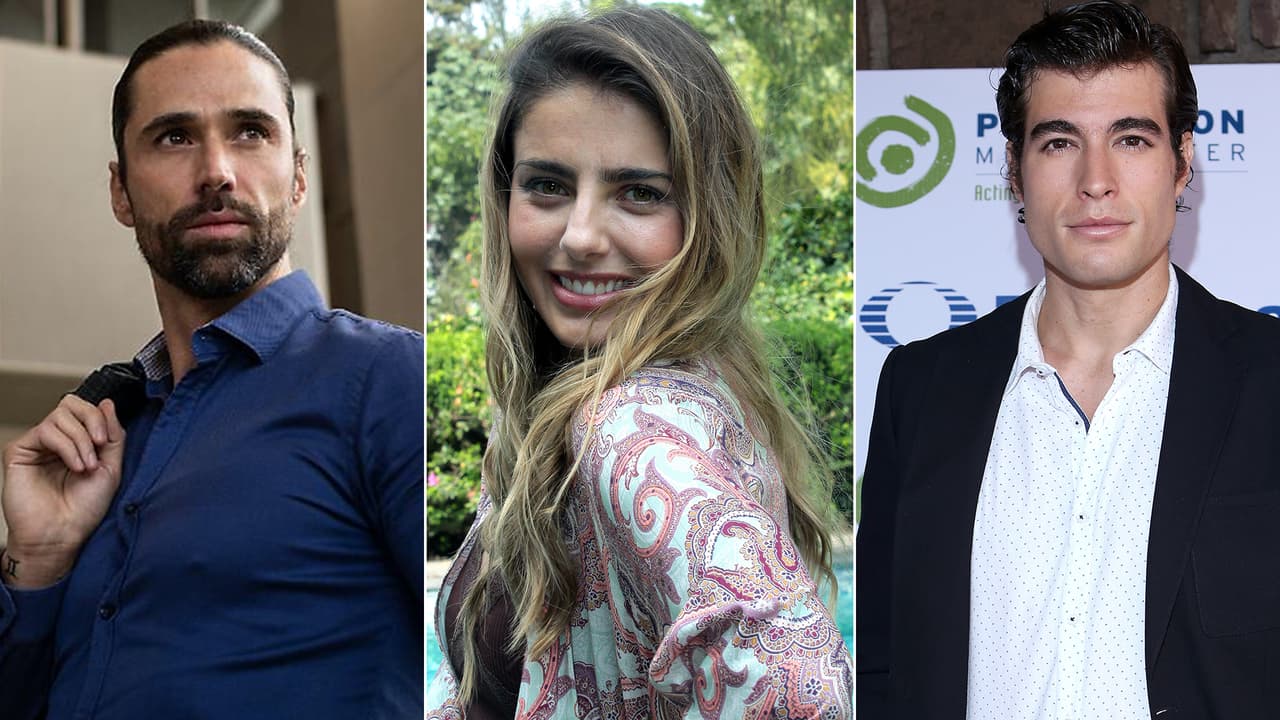 Danilo Carrera y Matías Novoa aclaran (en el mismo evento) cuál es su relación con Michelle Renaud