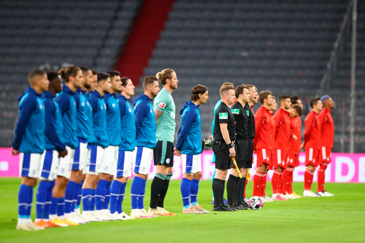 Se jugaba la primera fecha del máximo circuito del balompié alemán aún sin aficionados en el estadio.