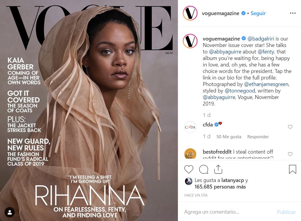 Sin embargo, para la cantante Rihanna no lo es, ya que confirmó en una entrevista con la revista Vogue que rechazó la invitación para aparecer en el pasado evento por una importante razón política.