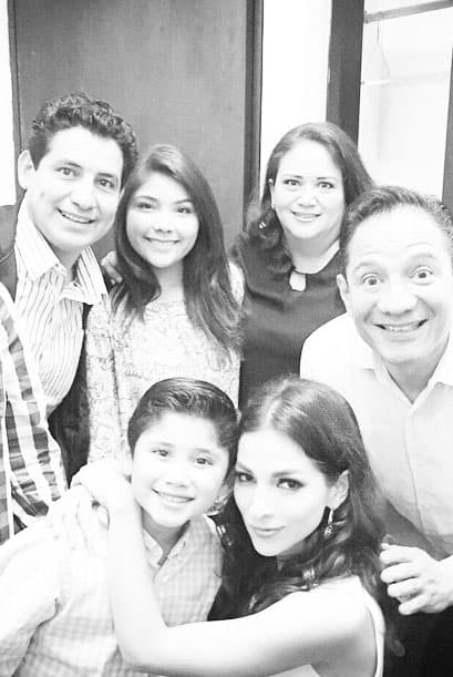 Cantú también tuvo la oportunidad de convivir con toda la familia de Alejandro y Max.