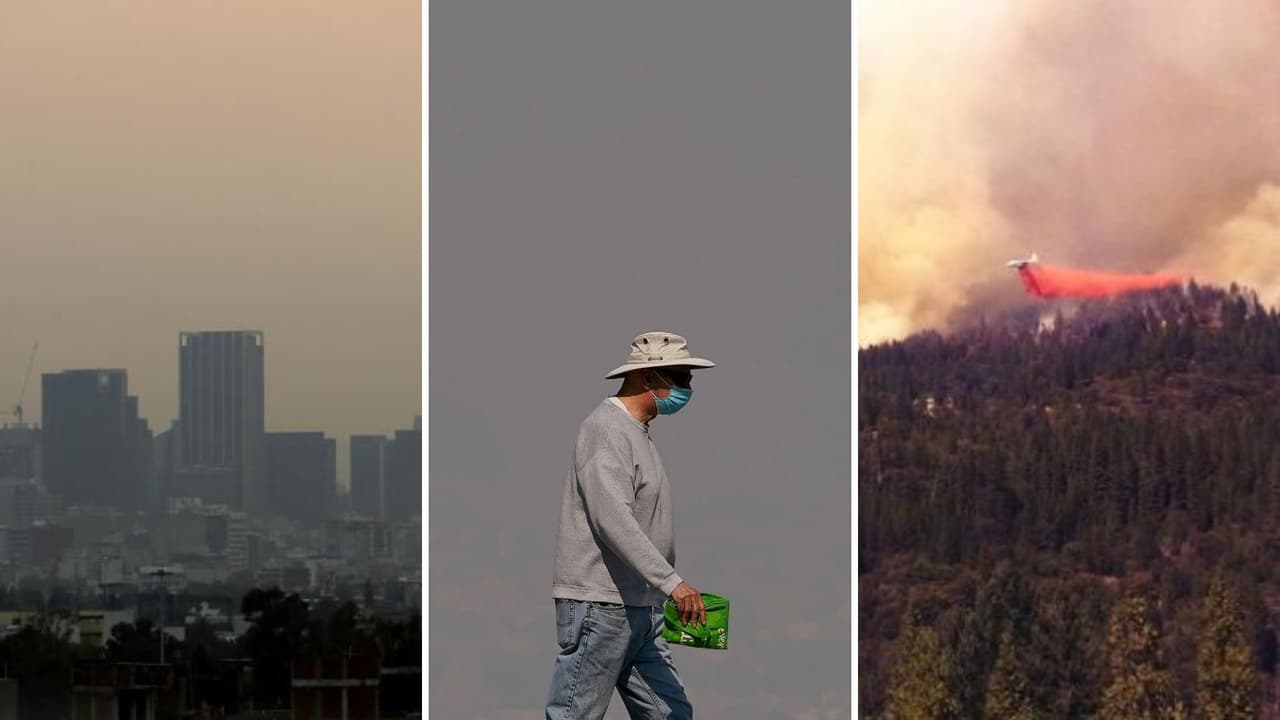 Así afecta la salud el humo por los incendios forestales en California