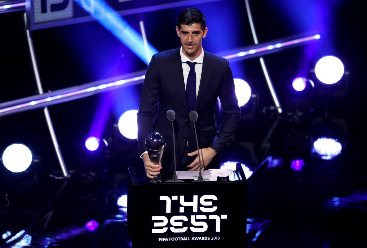 Thibaut Courtois fue elegido el mejor portero del mundo