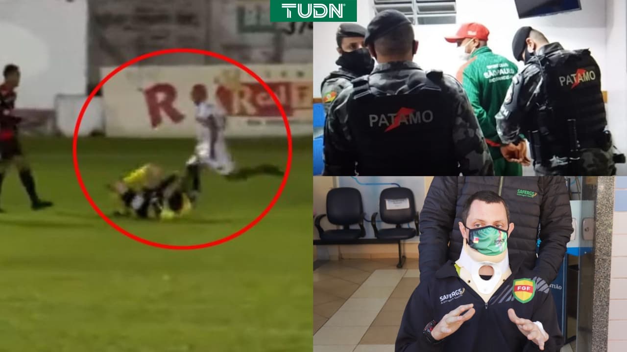 ¡De cárcel! Acusan a jugador por tentativa de homicidio al agredir a árbitro