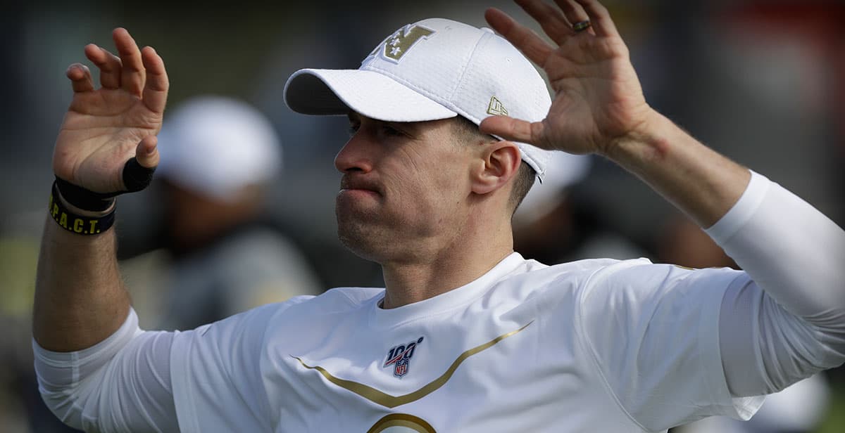 Drew Brees responde a Donald Trump