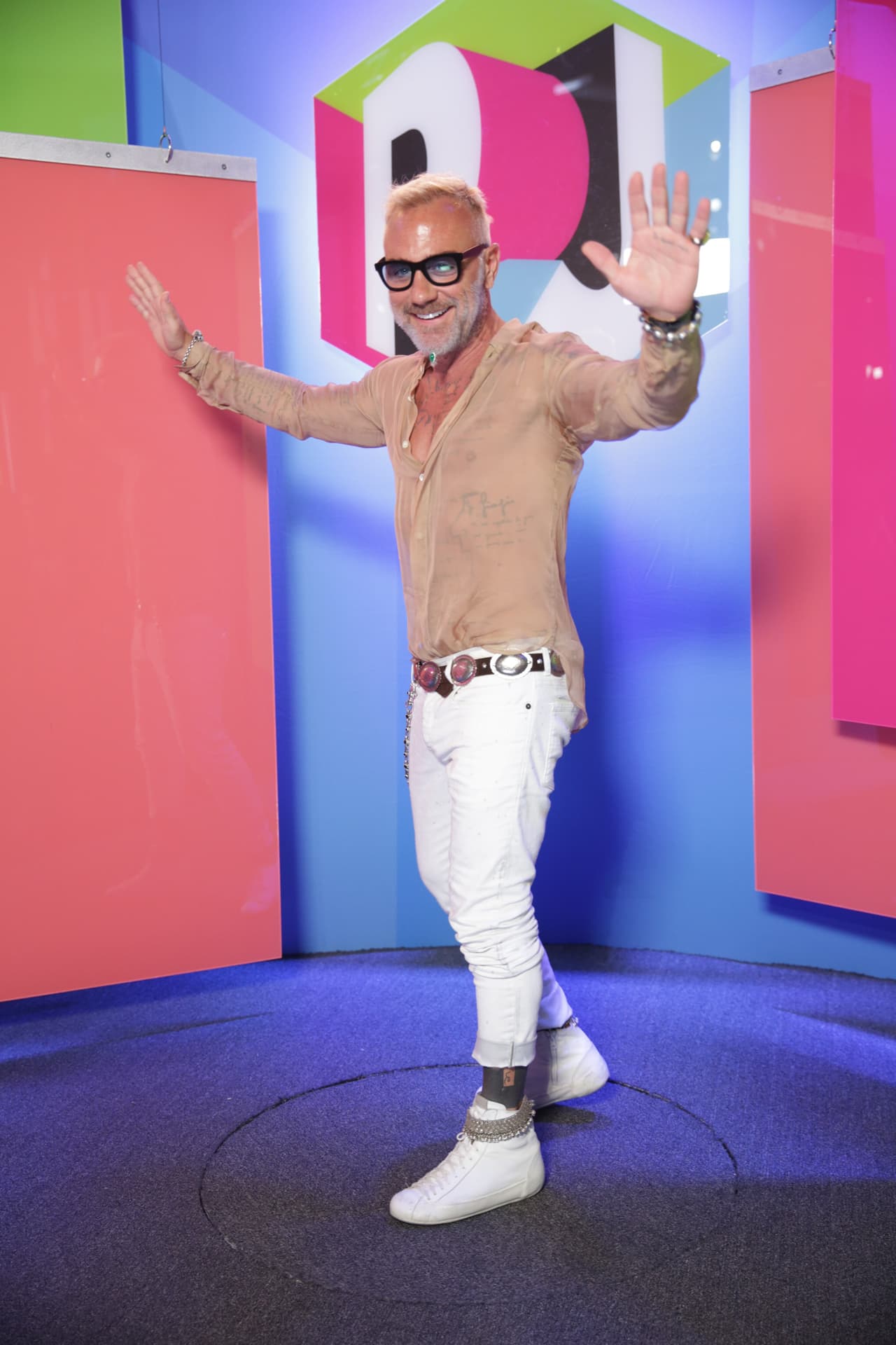 Otro de los asistentes a Premios Juventud en su decimocuarta emisión fue el millonario de origen italiano, Gianluca Vacchi.