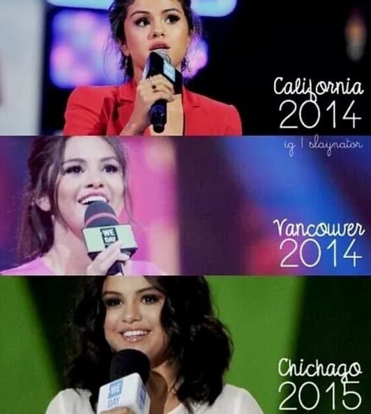 En las redes sociales sus seguidores aplaudieron que por tres años seguidos ella haya estado al frente de 'We Day'.