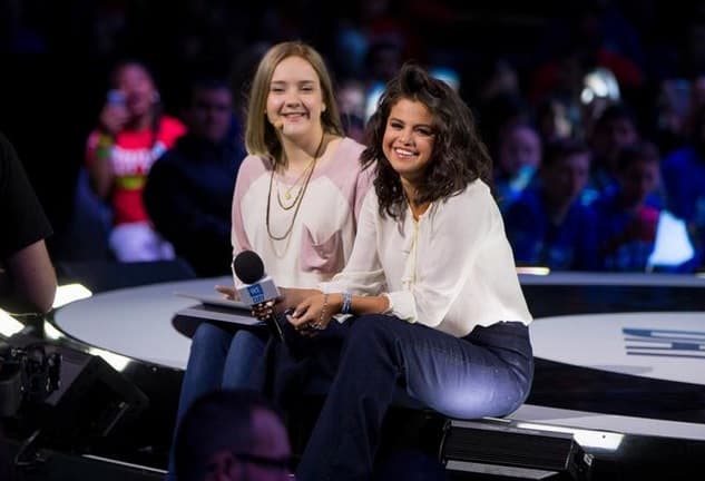 Una vez más Selena nos demostró de que es muy conductora. ¡Se veía radiante!