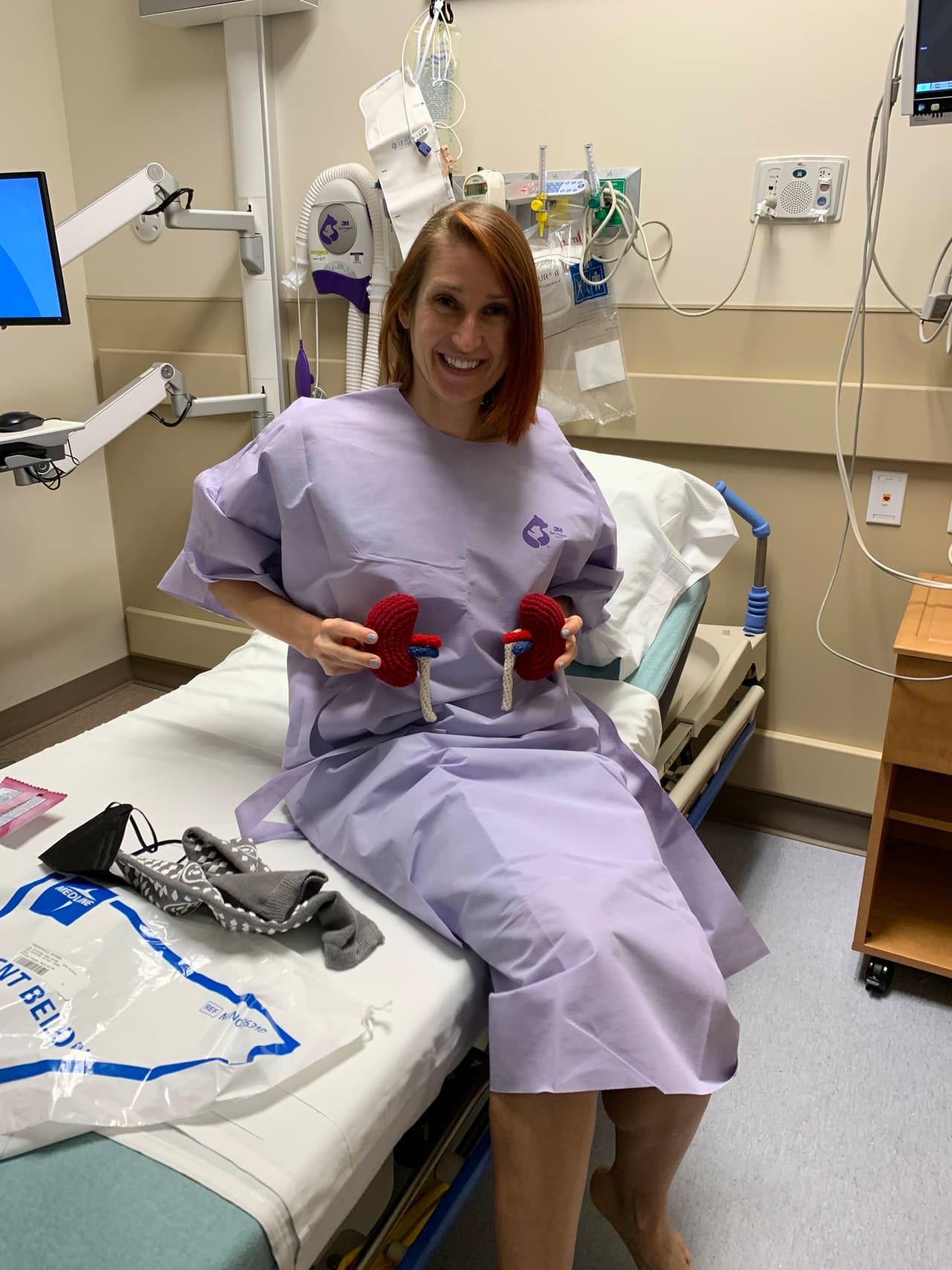 Si está considerando donar un riñón esto implica pruebas exhaustivas de sangre y rayos X.