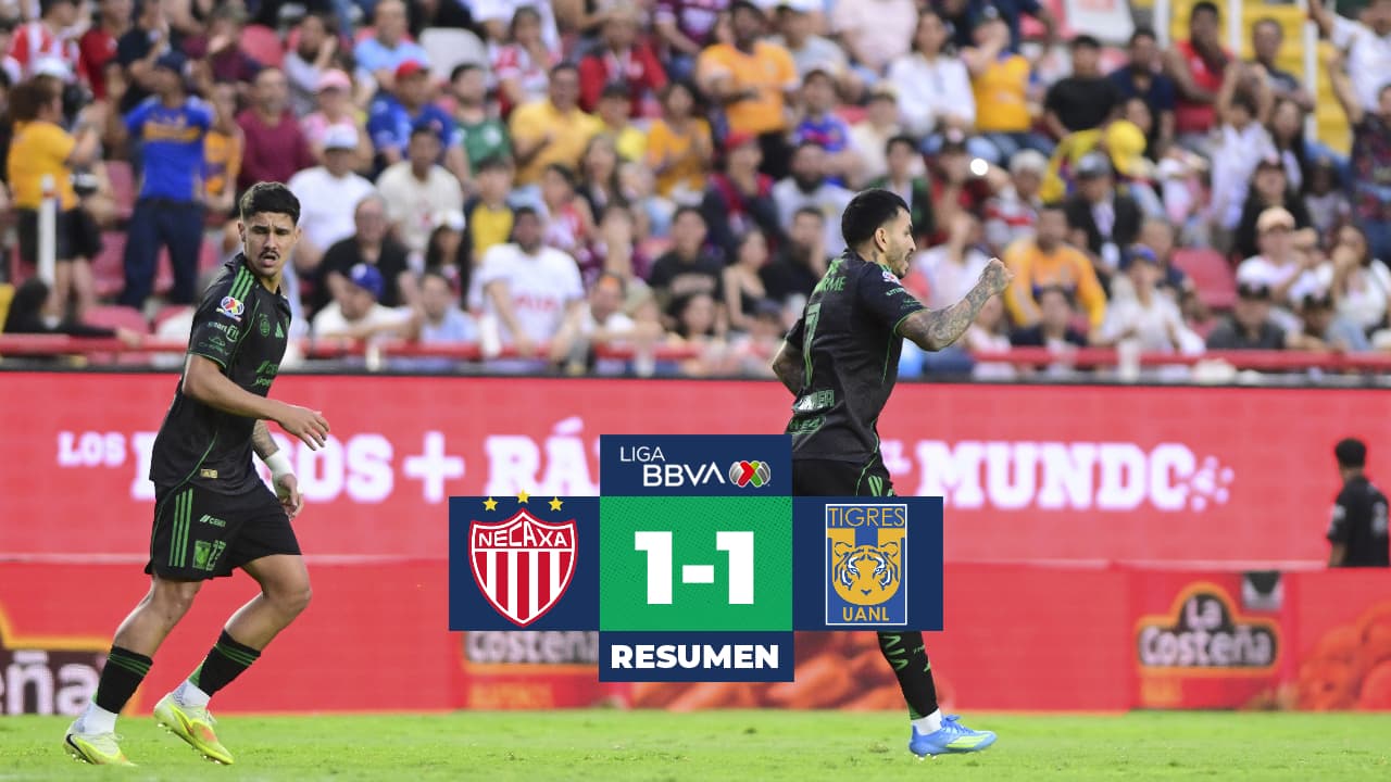 Resumen | Ángel Correa salva a Tigres de derrota y lo empata al final