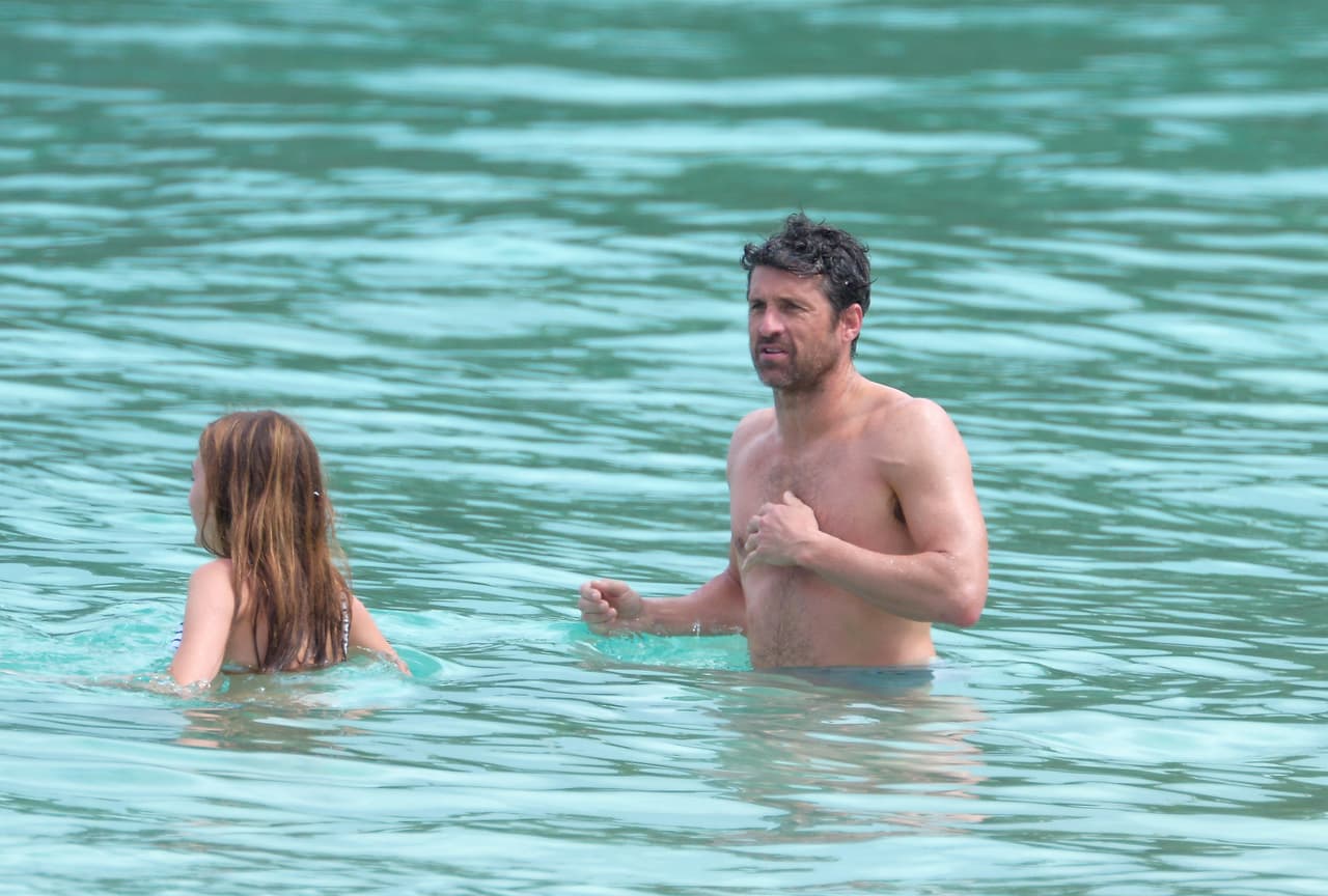 Estuvieron en el mar de St. Barts por un buen rato.