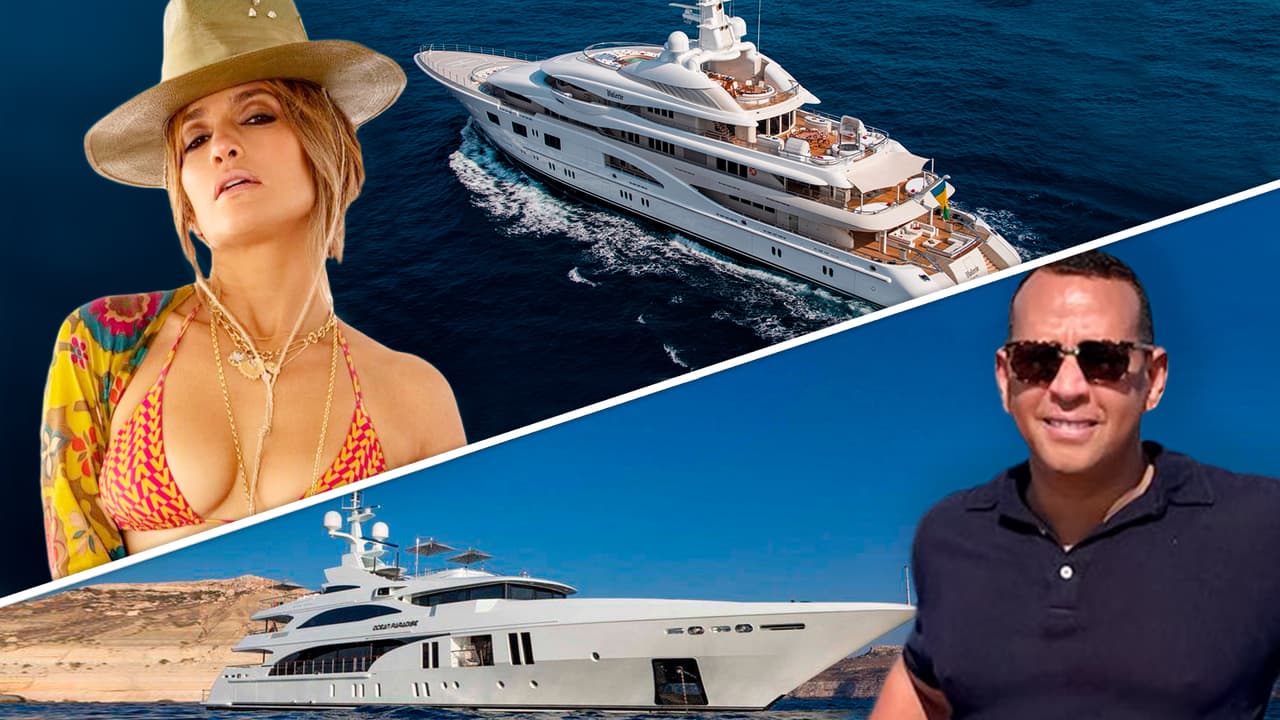 JLo vs. A-Rod: la batalla de los mega yates donde celebraron sus cumpleaños