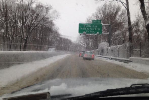 Una imagen más enviada por Ramón de Jesús desde su automóvil.