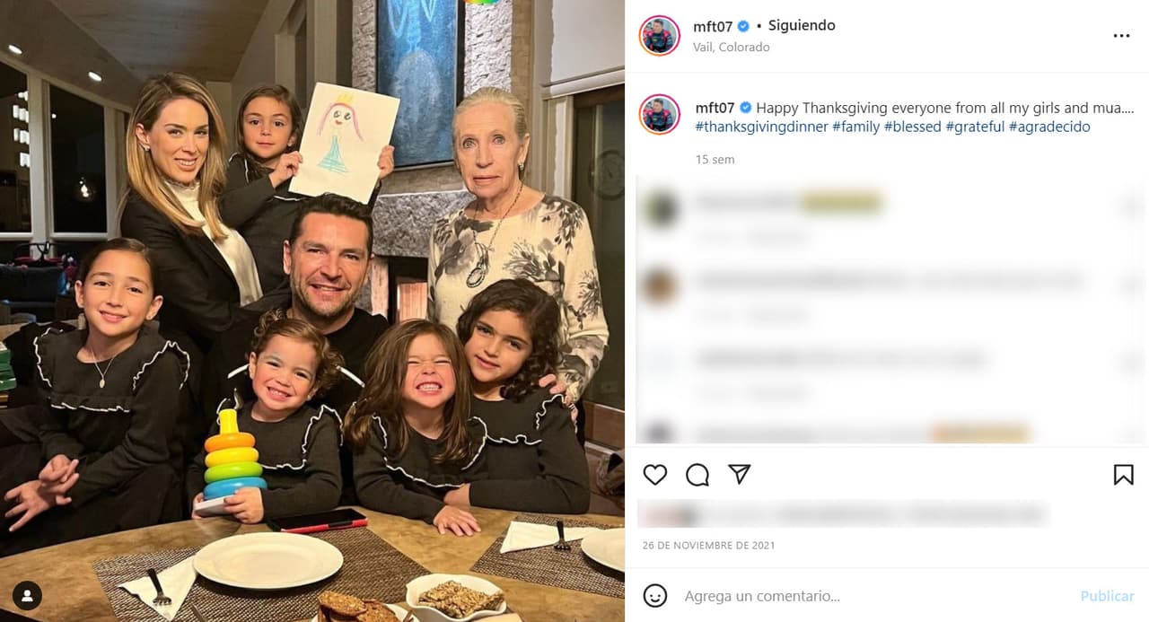 Virginia Telich pasó el Día de Acción de Gracias de 2021 con su nuera Jacqueline Bracamontes.