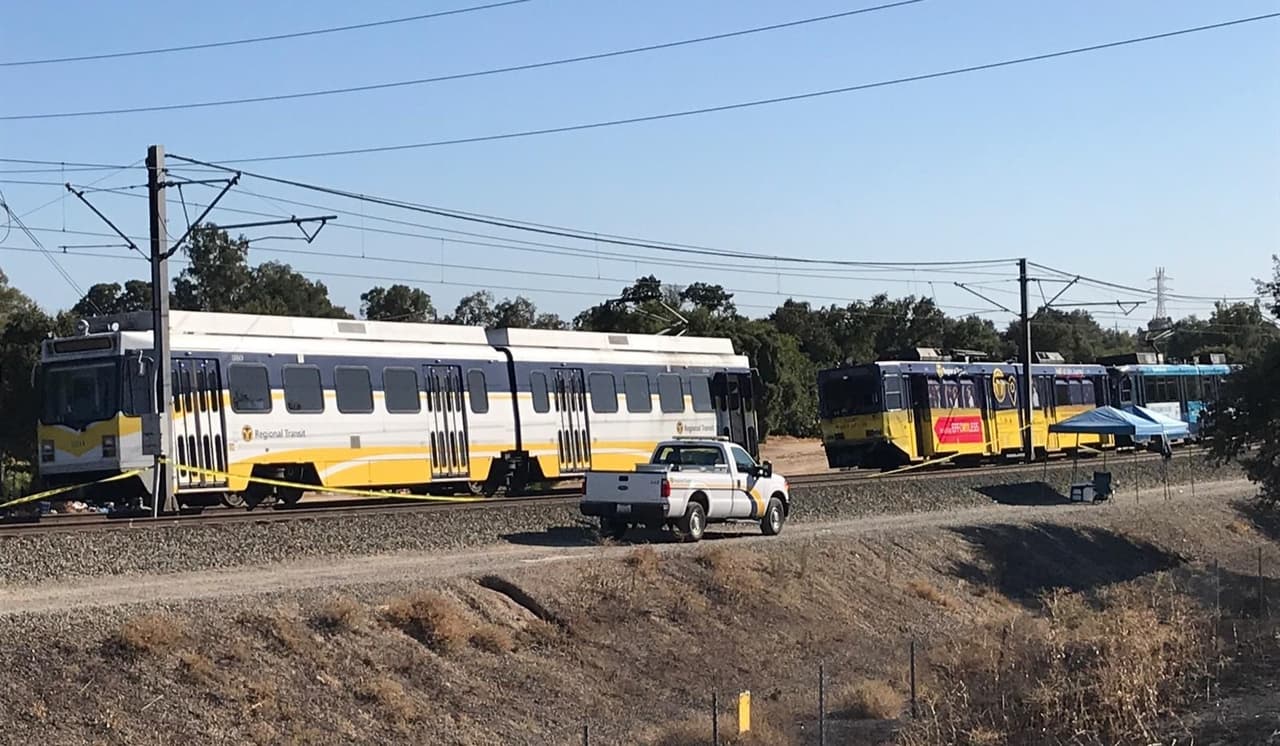 27 personas fueron heridas en un choque de vagones del tren ligero en Sacramento