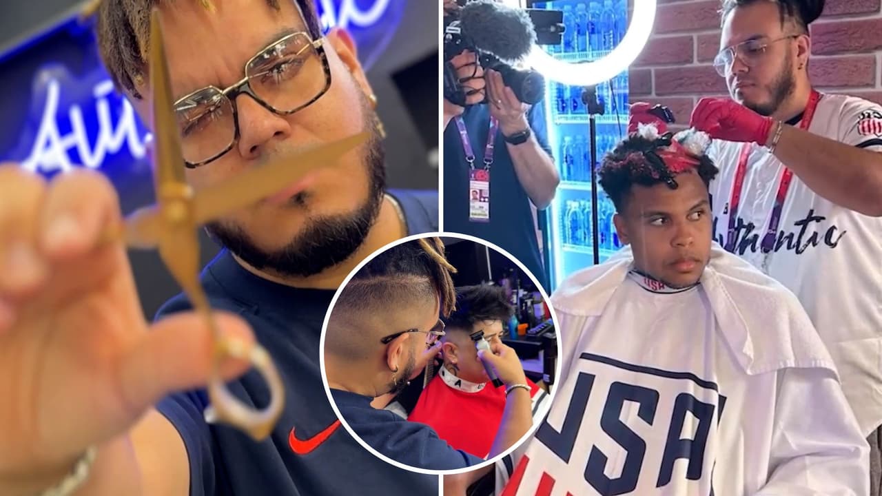 Conoce a David Marulanda el hispano de Nueva York barbero de la Selección de Estados Unidos