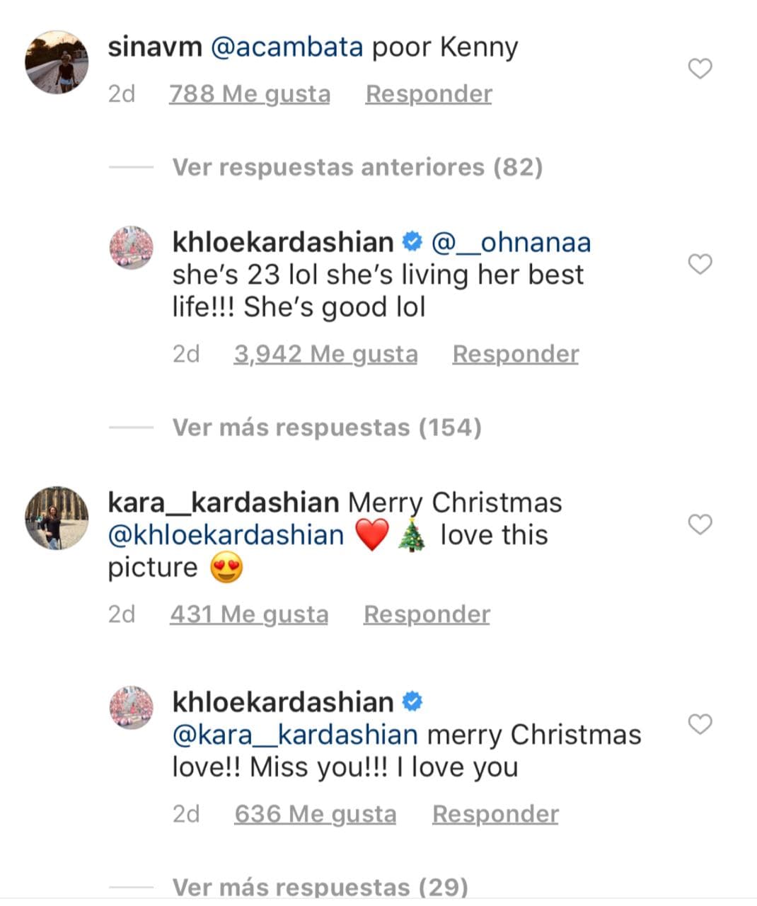 A lo que la mamá de True Thompson respondió: “Ella (Kendall) tiene 23 años, jajaja. ¡Ella está viviendo lo mejor de su vida! Está bien”.