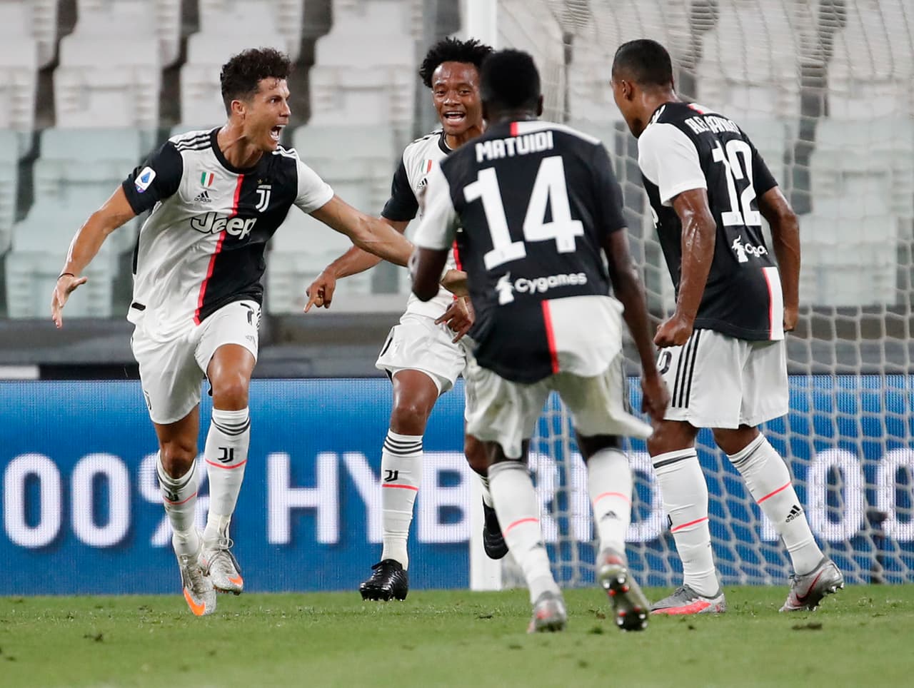 Juventus logró imponerse a la Sampdoria para conseguir su noveno Scudetto consecutivo.