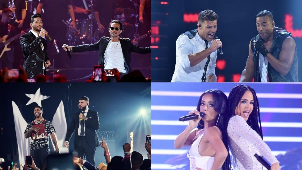 Cada edición de Premios Juventud es una explosión de talento, las colaboraciones son imprescindibles y se convierten en una de las partes favoritas del show. Por ello, hacemos un recuento de las combinaciones musicales que han fascinado en los últimos años.