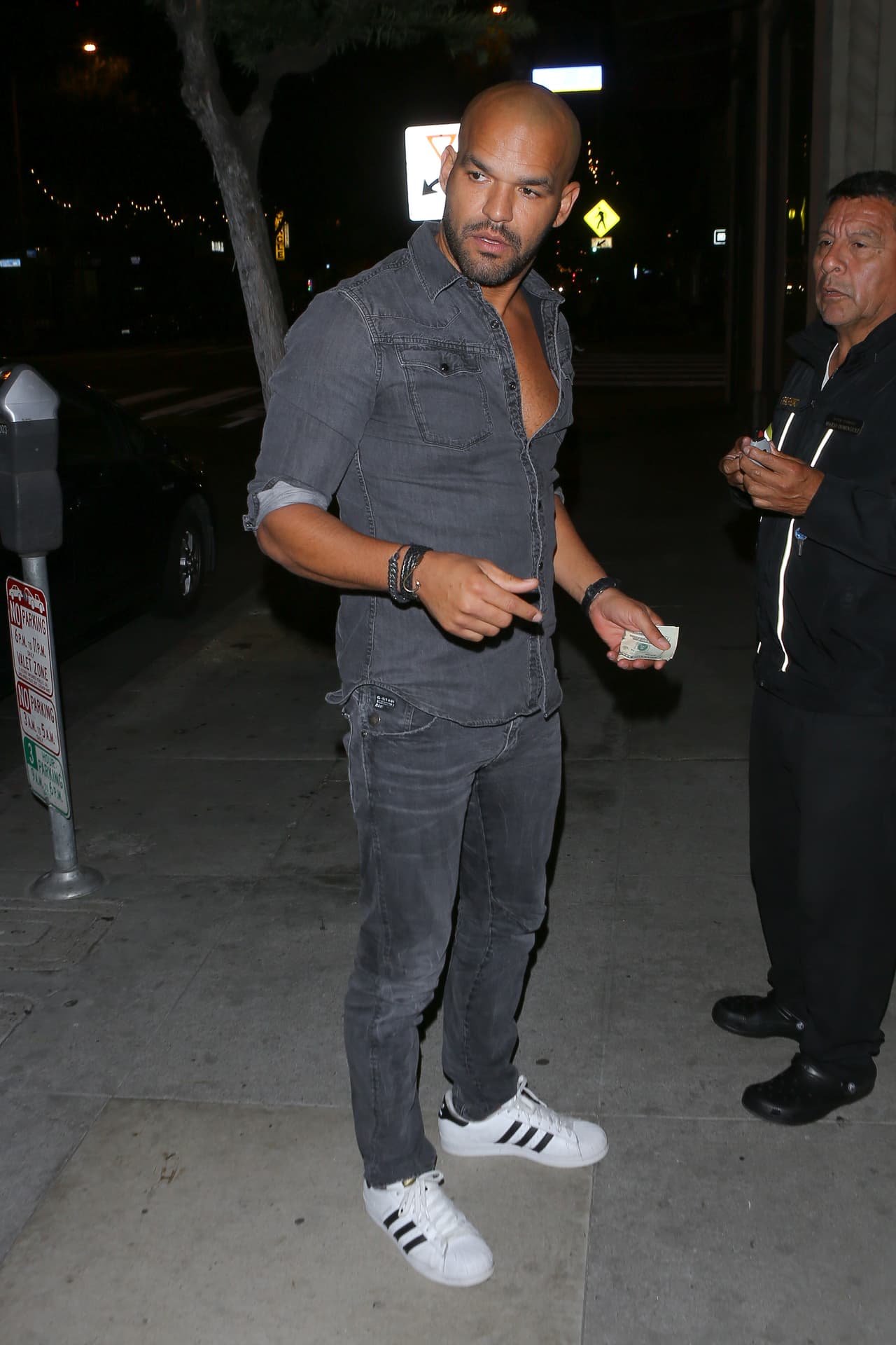 Amaury Nolasco también estuvo con ellos.